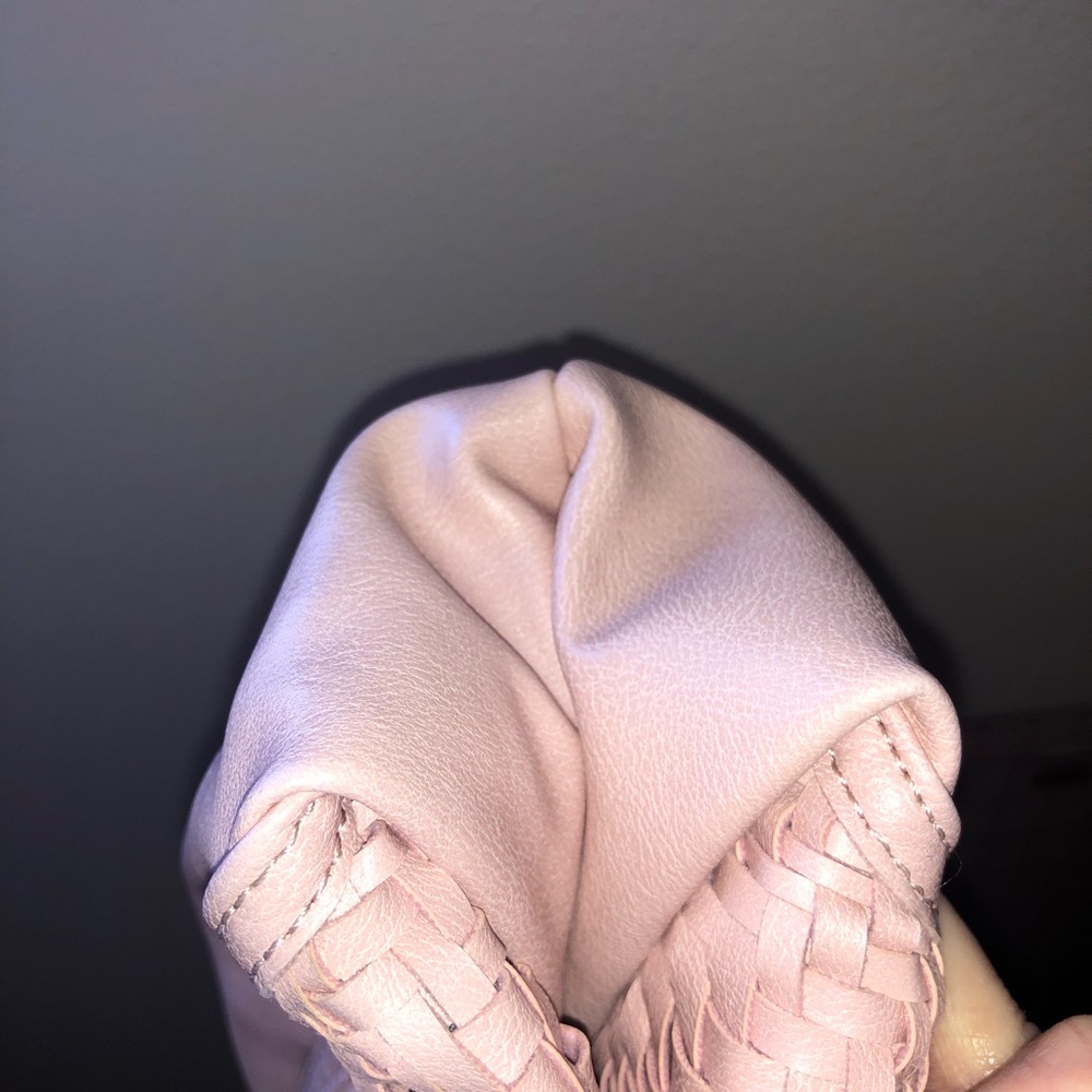 INC International Concepts Woven Pink Shoulder Bag - Picture 7 of 8